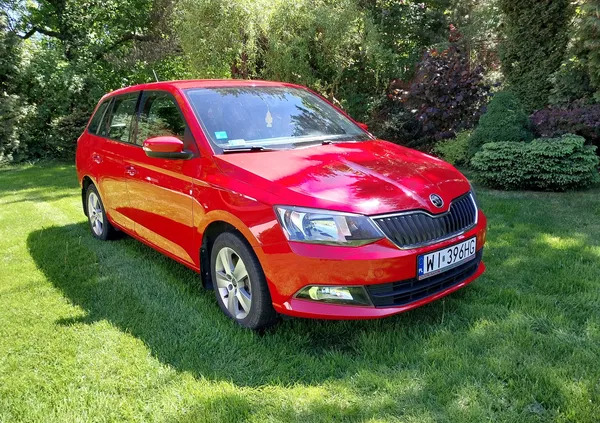 samochody osobowe Skoda Fabia cena 36900 przebieg: 146802, rok produkcji 2018 z Warszawa